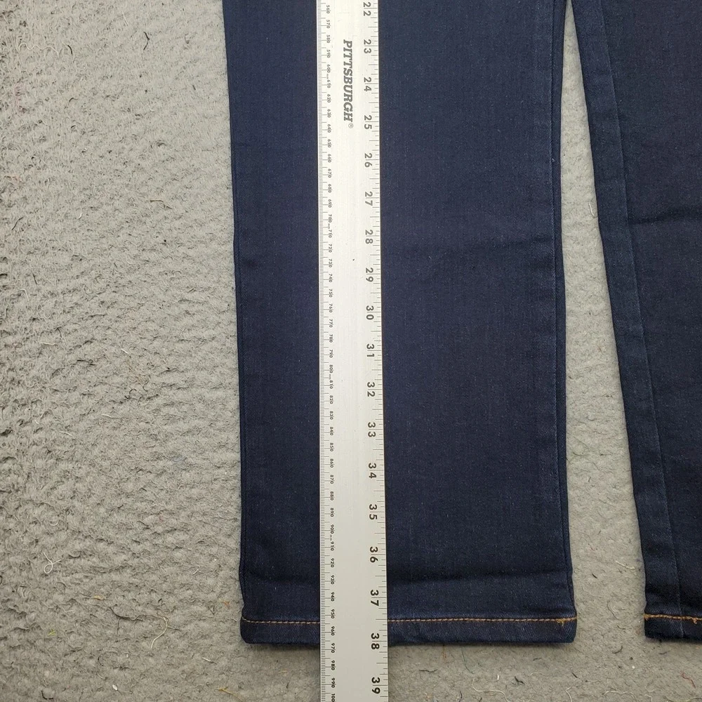 Gloria Vanderbilt Amanda Tapered Leg Jeans Womens 16P Blue Denim Classic Rise